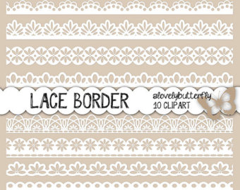 Free Wedding Lace Clipart 