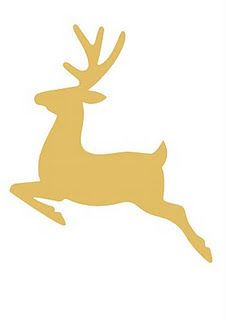 Printable Reindeer Template, click on this fellow&website for 