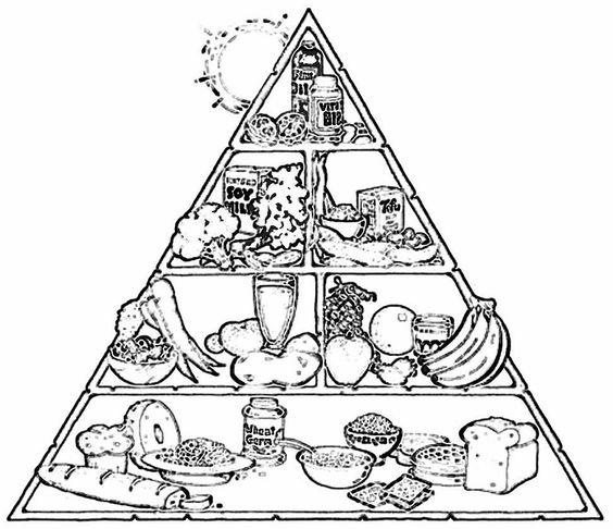 Current Food Pyramid Clip Art 