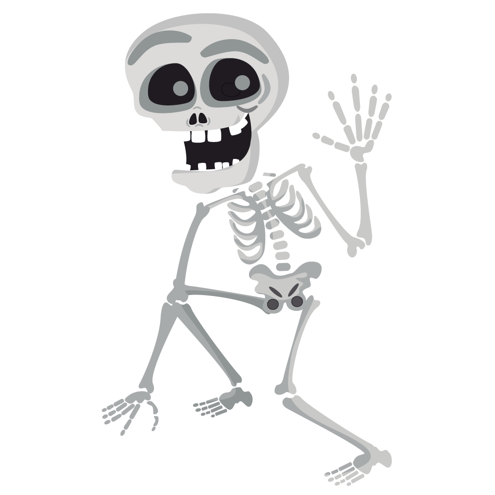 Clip Arts Related To : dancing skeleton. 