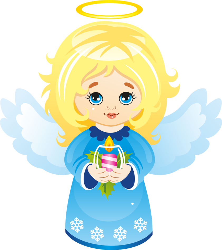 'Add a Heavenly Touch to Your Designs with Cute Angel Cliparts'