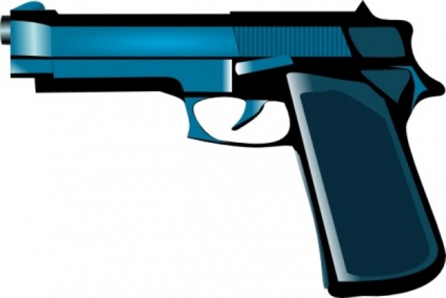 Pistol clip art 
