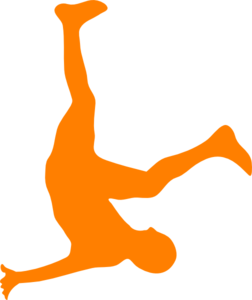 Clipart person falling 