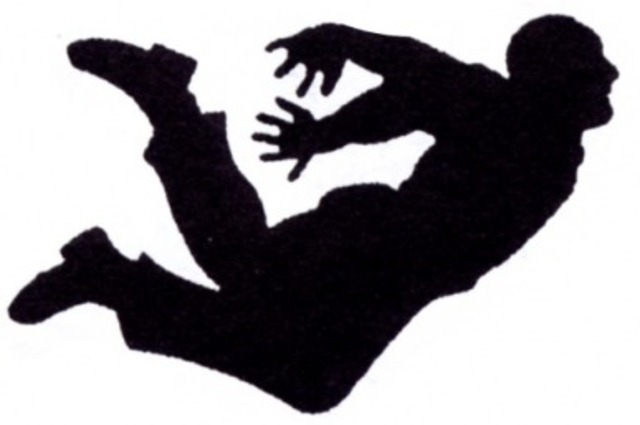 Falling Person Silhouette Clip Art, 4 bedroom house clip 