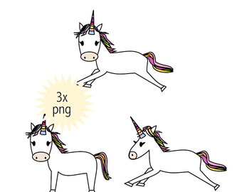Unicorn clip art 