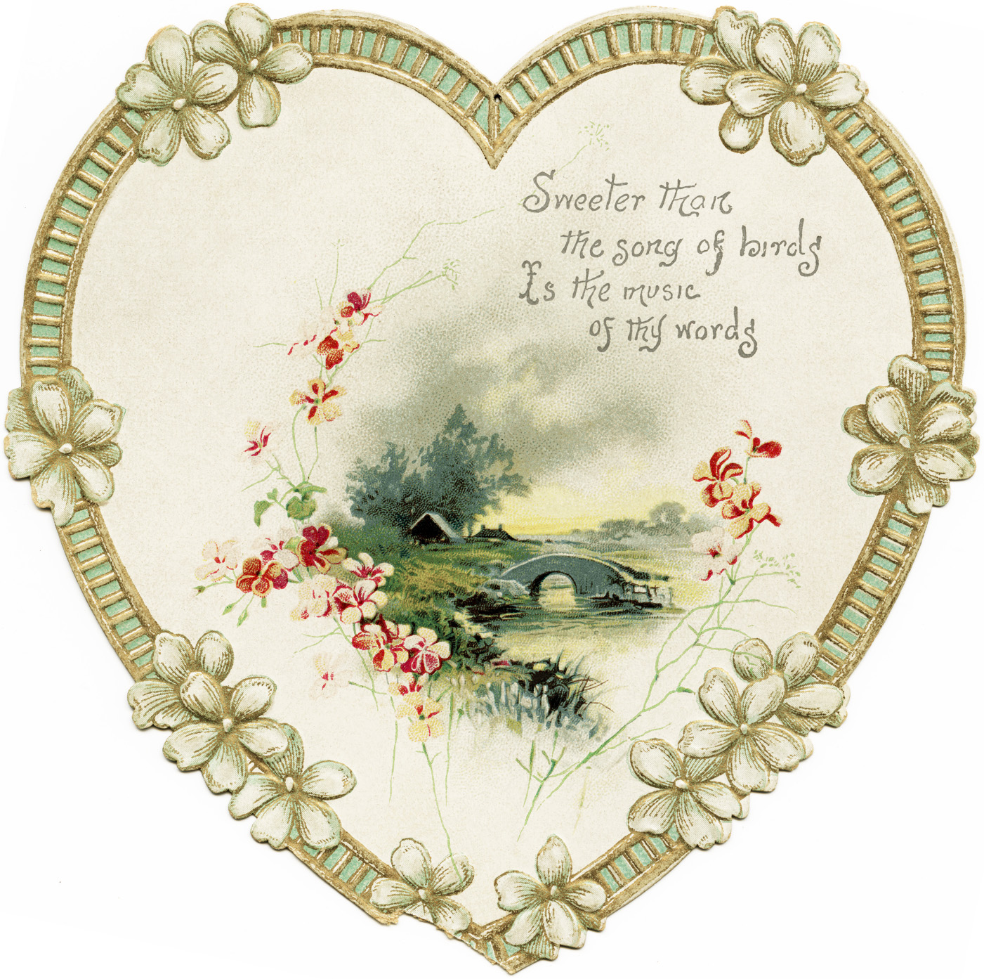 Victorian Spring Clipart 