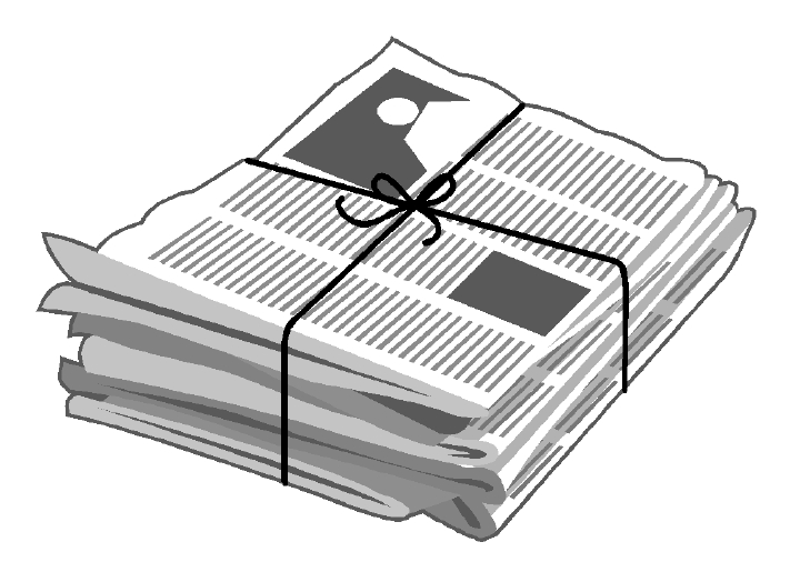 Newspaper Clipart 