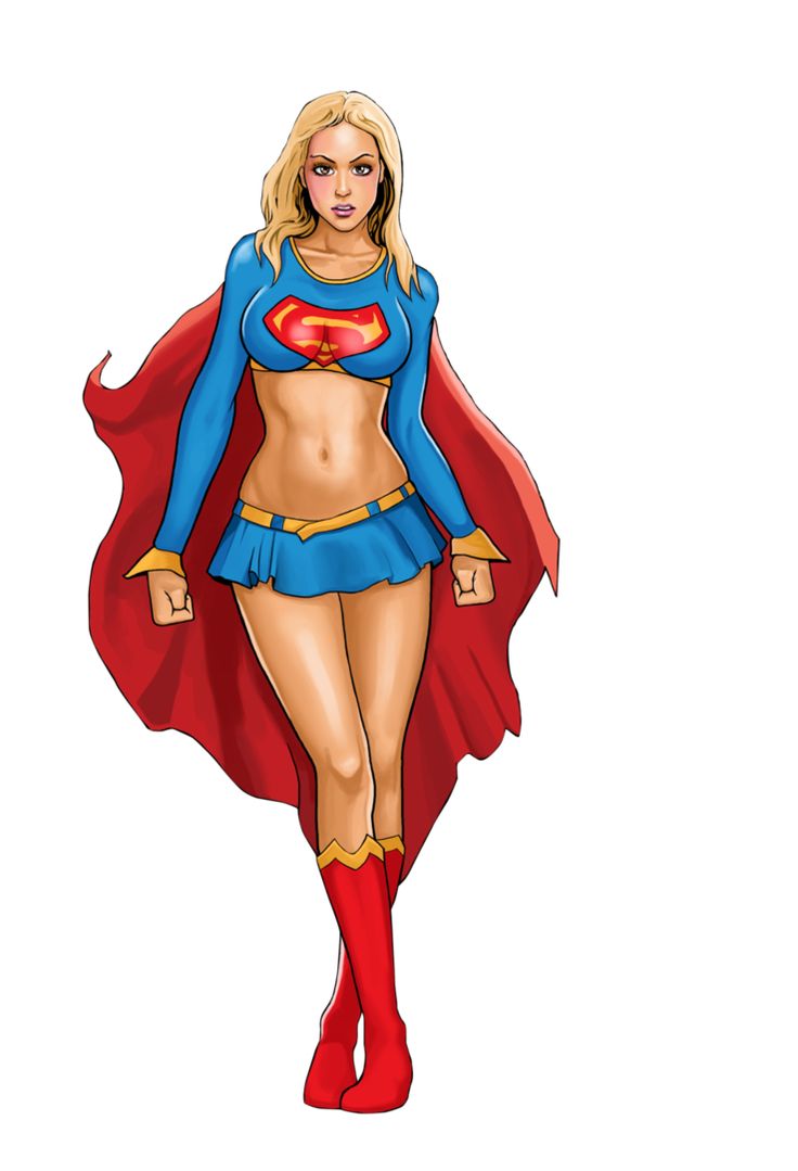 Supergirl clip art 