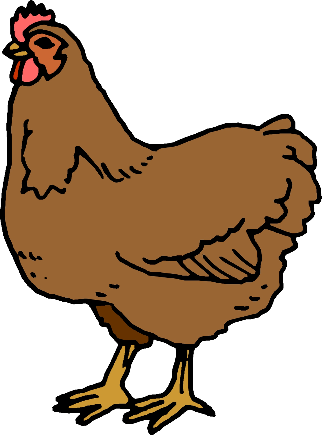 Cartoon Chicken Image 