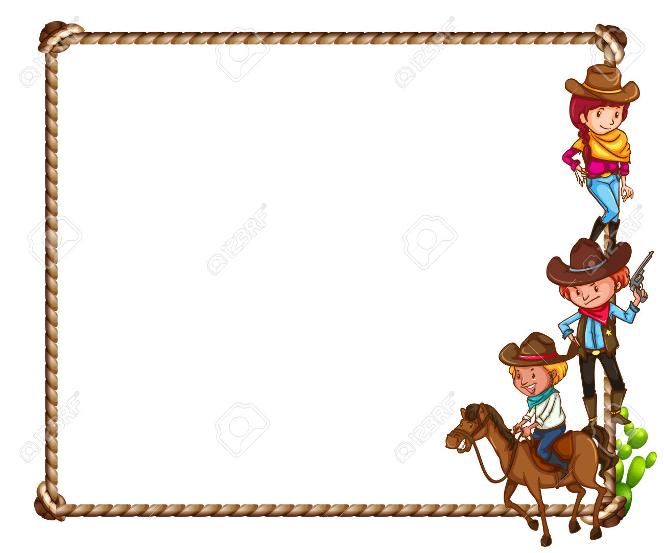 western frames clipart - photo #41