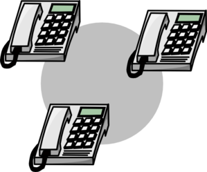 Telephone Network Clip Art at Clker 