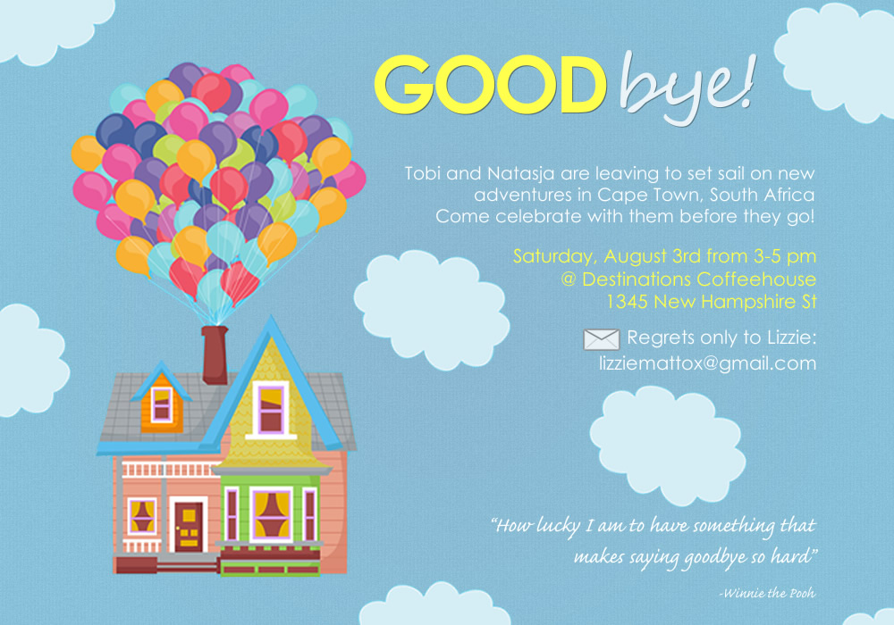 Goodbye Party Invitation Template Free from clipart-library.com