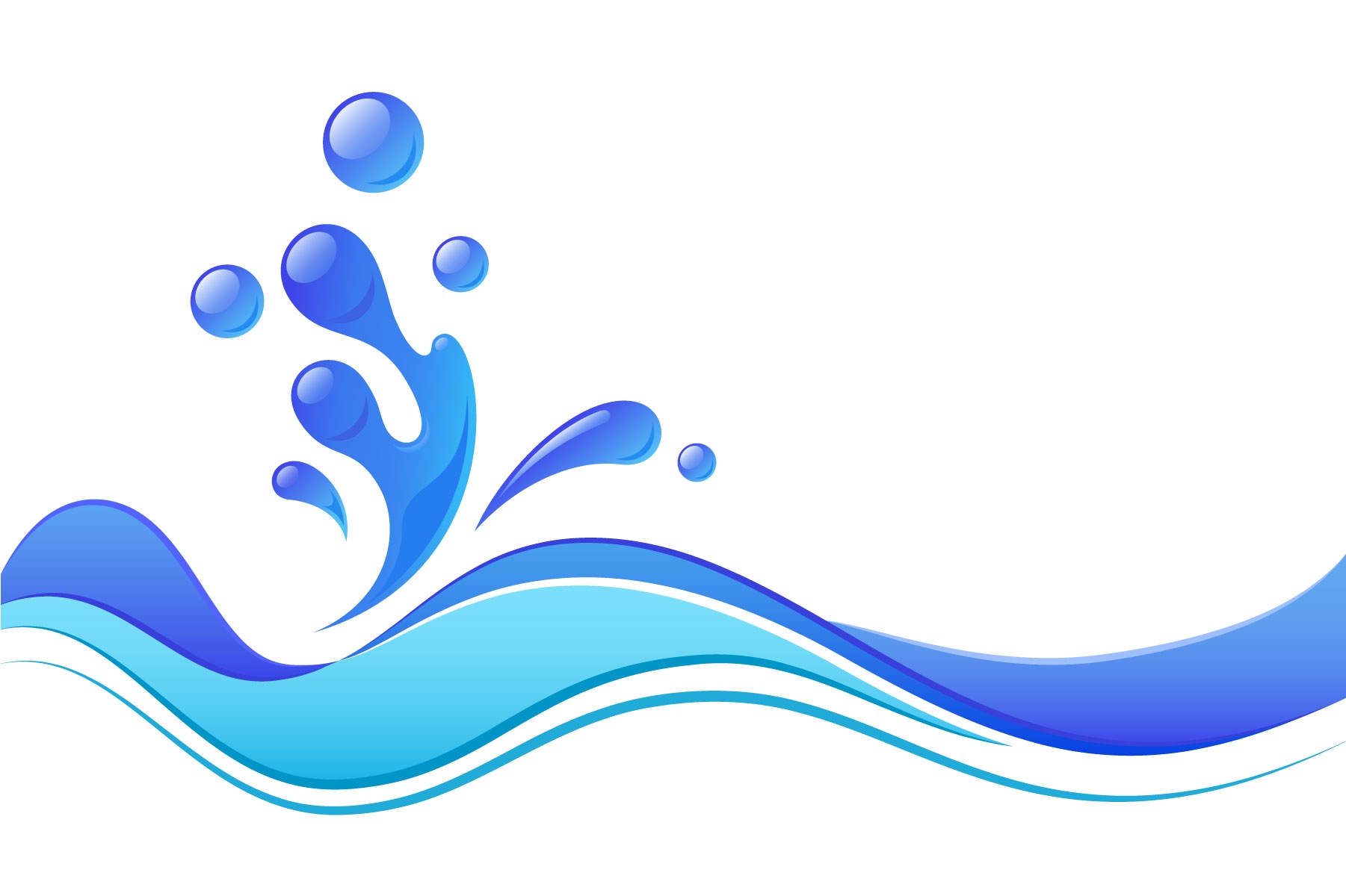 Water splash clipart transparent background 