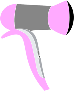 Animated clipart blow dryer 