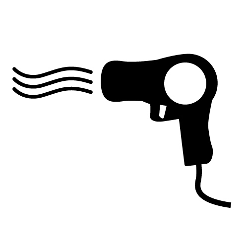 Blow Dryer Clipart Black And White Clip Art Library