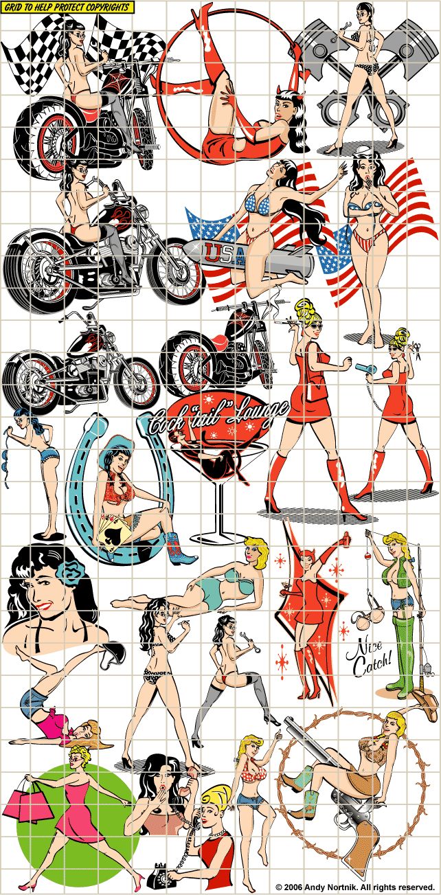 Motorcycle Pin Up Girl Clipart Clip Art Library Erofound My Xxx Hot Girl
