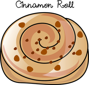 Cinnamon Roll Clipart 