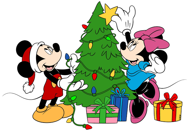 Mickey Mouse Christmas Clip Art Image 