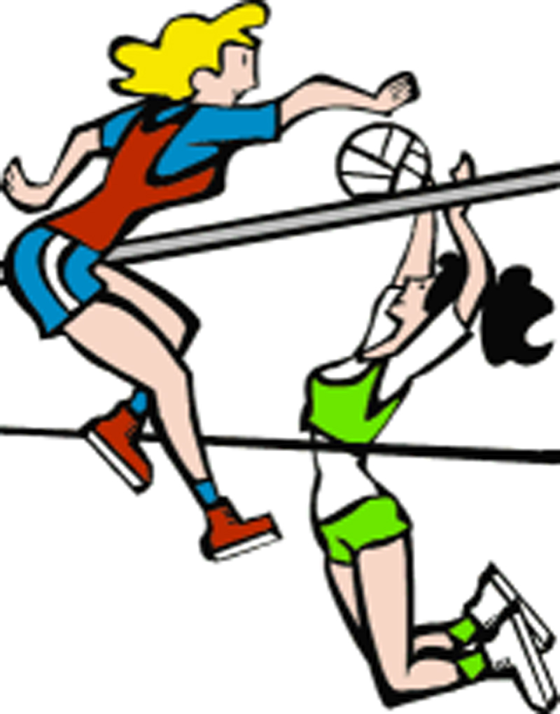 Funny volleyball clipart 