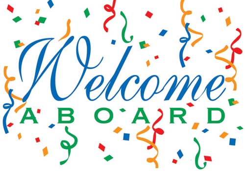 New Employee Welcome Aboard   Clip Art Library