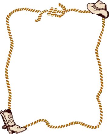 Lasso rope clipart outline 