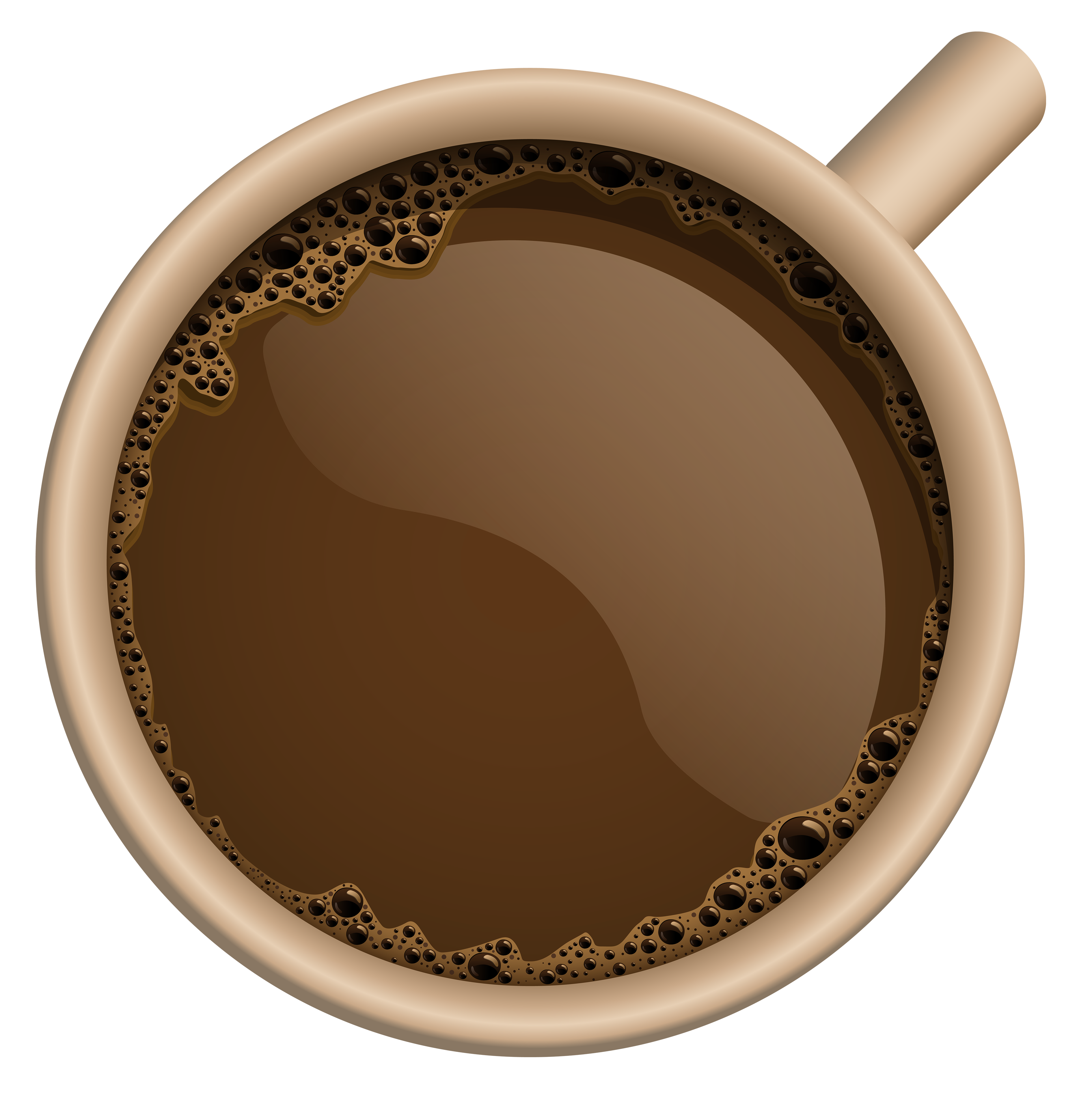 Brown Coffee Cup PNG Clipart Image 