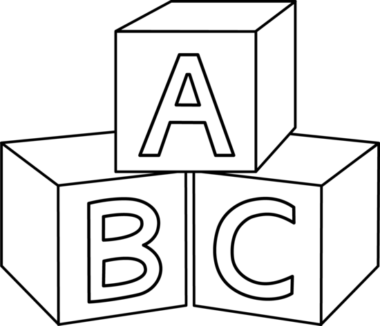Alphabet Blocks Clipart 