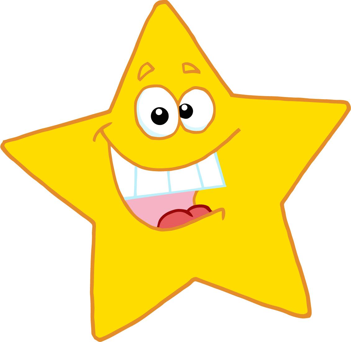 Smiling Star Clipart 