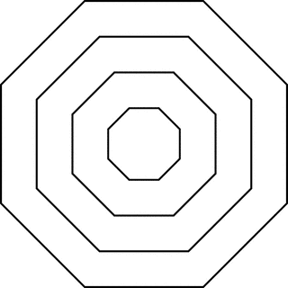 4 Concentric Octagons 