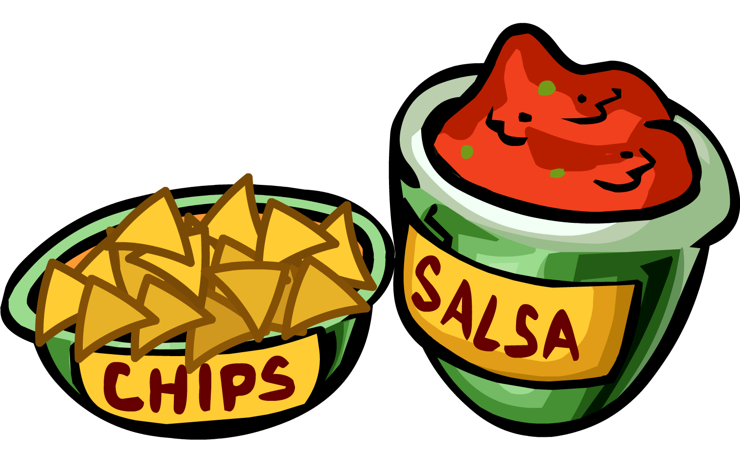 chips and dip clipart - Clip Art Library