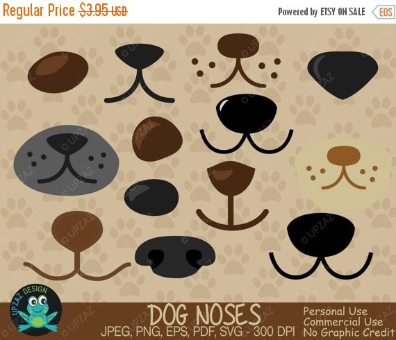 Dog nose clipart 