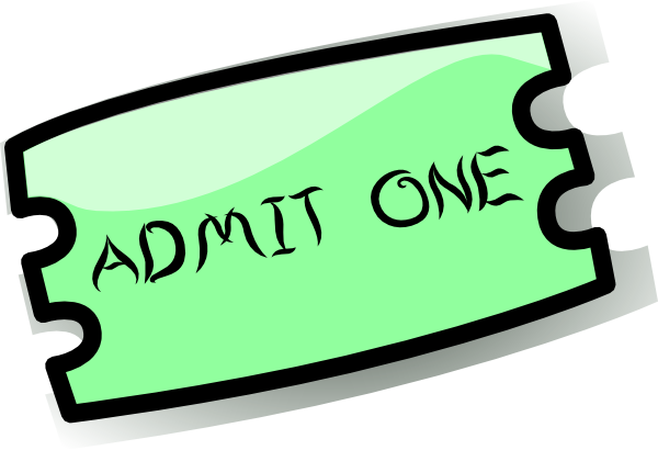 Admission Ticket Template Free 