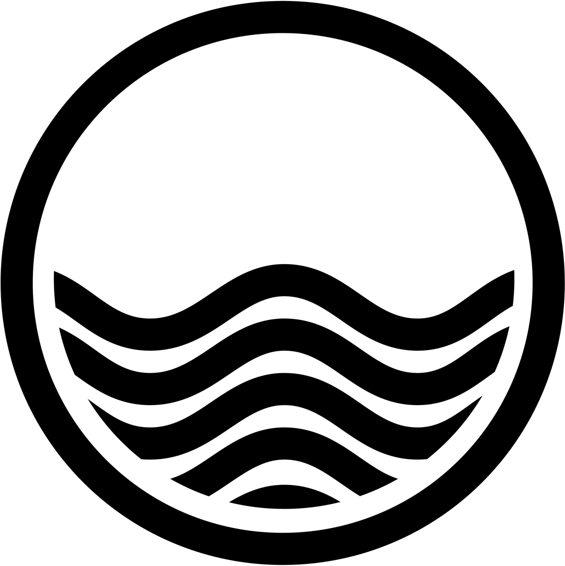 view all Black And White Waves Logo). 