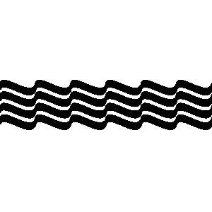 Wave Clip Art Via Black And White Ocean Water Waves Clipart 