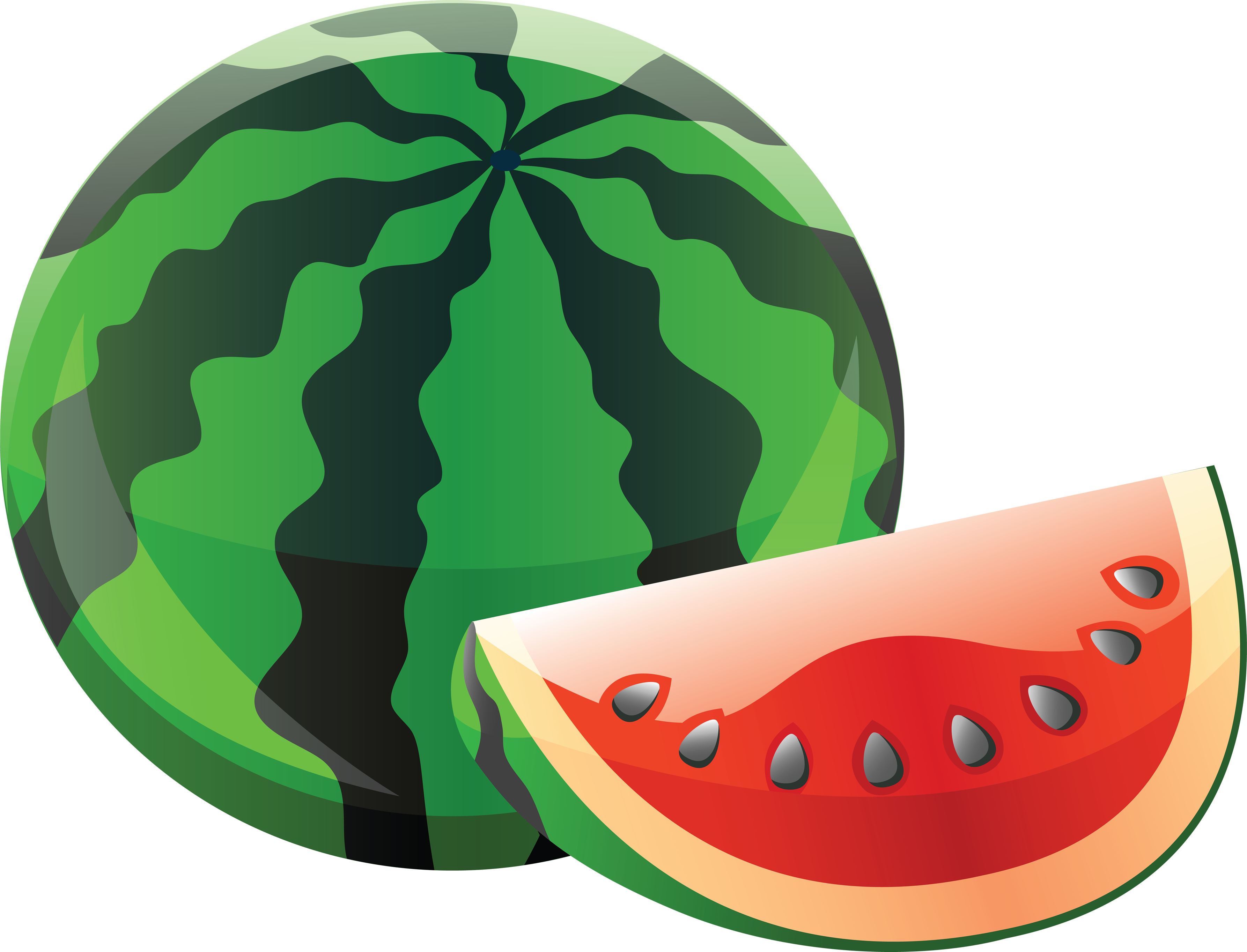 Watermelon clipart 