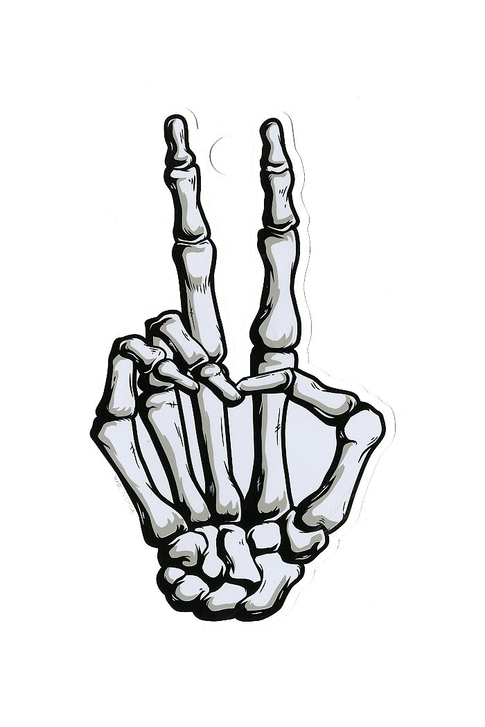Skeleton Hand Drawing 