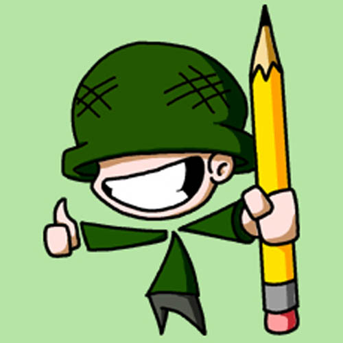 soldier cartoon - Clip Art Library