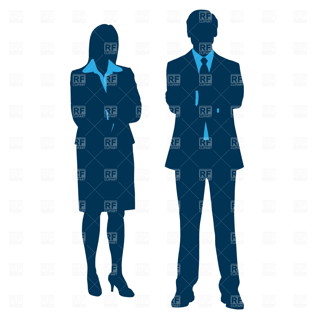 Office staff clipart 