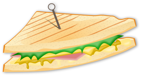 Cartoon Sandwich 