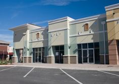 Commercial Shopping Center, Strip mall done for client to sell 