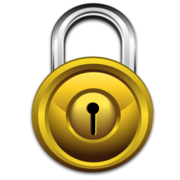 Padlock Gold Icon, PNG ClipArt Image 