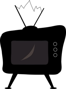Television Set Clipart 