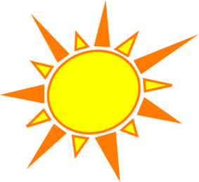 Hot Sun Clipart 