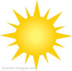 Hot Sun Clipart 