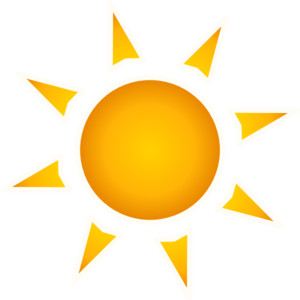 Image of Clip Art Sun Rays Smiling Hot Sun Clip Art Smiling 