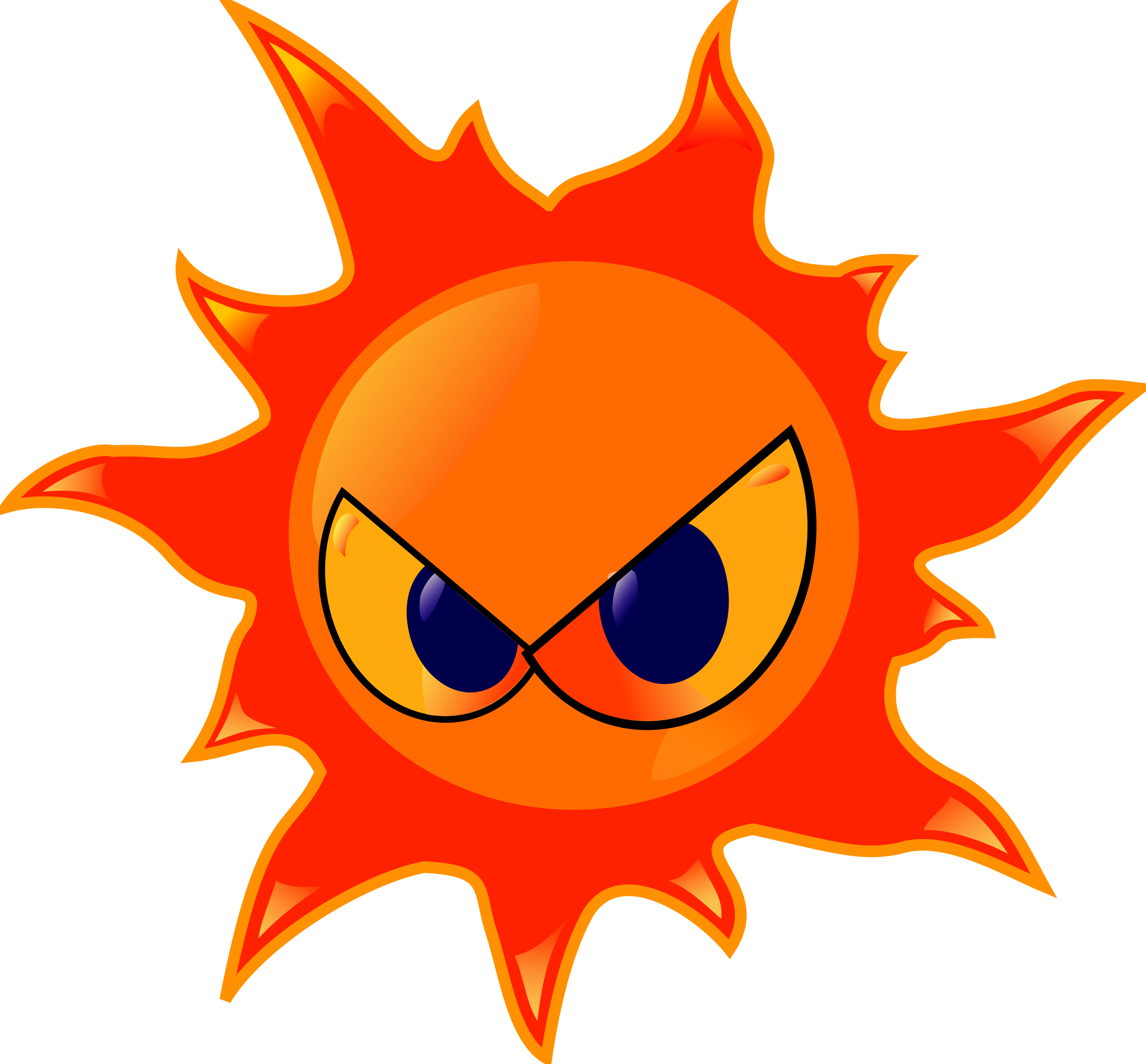 Free Scary Sun Cliparts, Download Free Scary Sun Cliparts png images