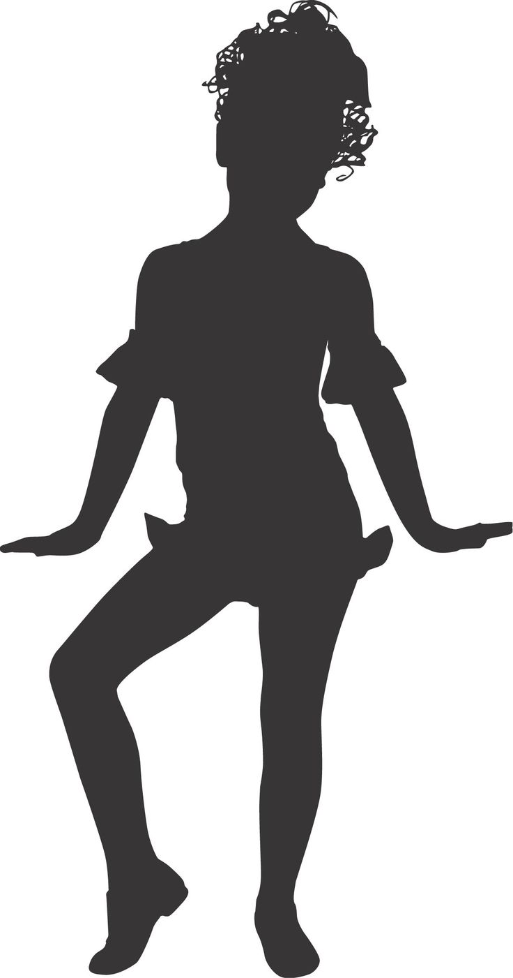 Dancer silhouette clip art free 