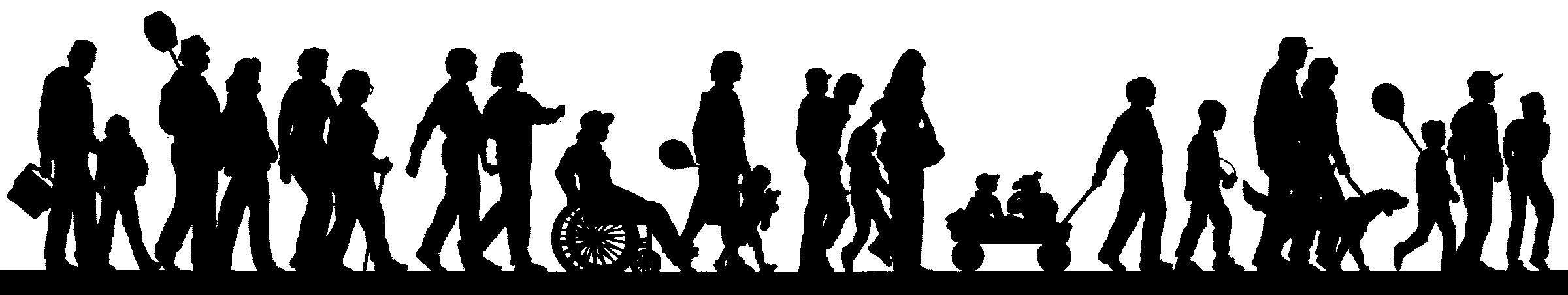 family walking clipart - photo #45