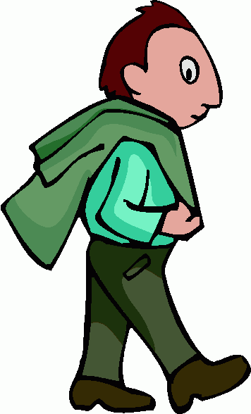 Man Walking Clipart 