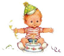 Baby boy 1st birthday clipart 